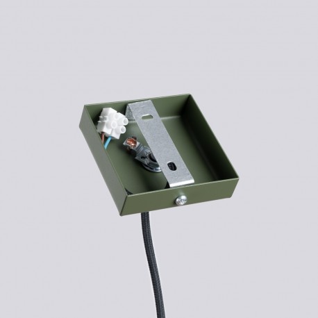 Sollux Lampa wisząca LAGOS 1 zielona oliwka SL.1484