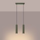Sollux Lampa wisząca LAGOS 2 zielona oliwka SL.1485