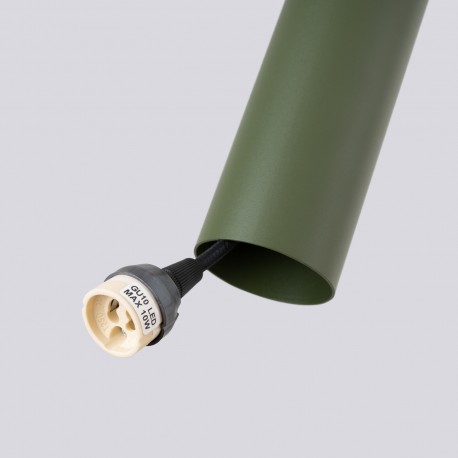 Sollux Lampa wisząca LAGOS 2 zielona oliwka SL.1485