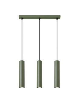 Sollux LAGOS 3L hanging lamp green olive SL.1486