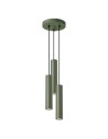 Sollux LAGOS 3P pendant lamp green olive SL.1487