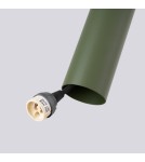 Pendant tube lamps - Sollux LAGOS 3P pendant lamp green olive SL.1487 - product 5