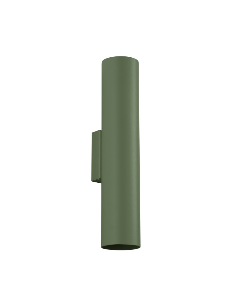 Tube wall lamps - Sollux Wall lamp LAGOS 2 olive green SL.1488 - product kolory-swiatla.pl 1