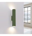 Tube wall lamps - Sollux Wall lamp LAGOS 2 olive green SL.1488 - product 3