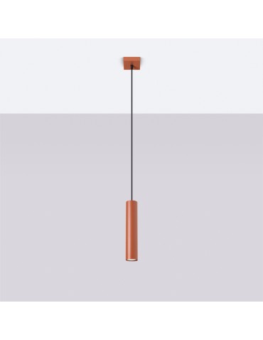 Sollux LAGOS 1 ochre red pendant lamp SL.1489 - product 2