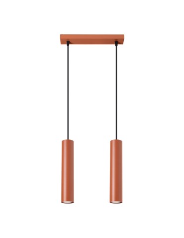 Sollux LAGOS 2 ochre red pendant lamp SL.1490