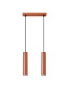 Sollux LAGOS 2 ochre red pendant lamp SL.1490