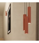 Tube wall lamps - Sollux Wall lamp LAGOS 2 ochre red SL.1493 - product 11