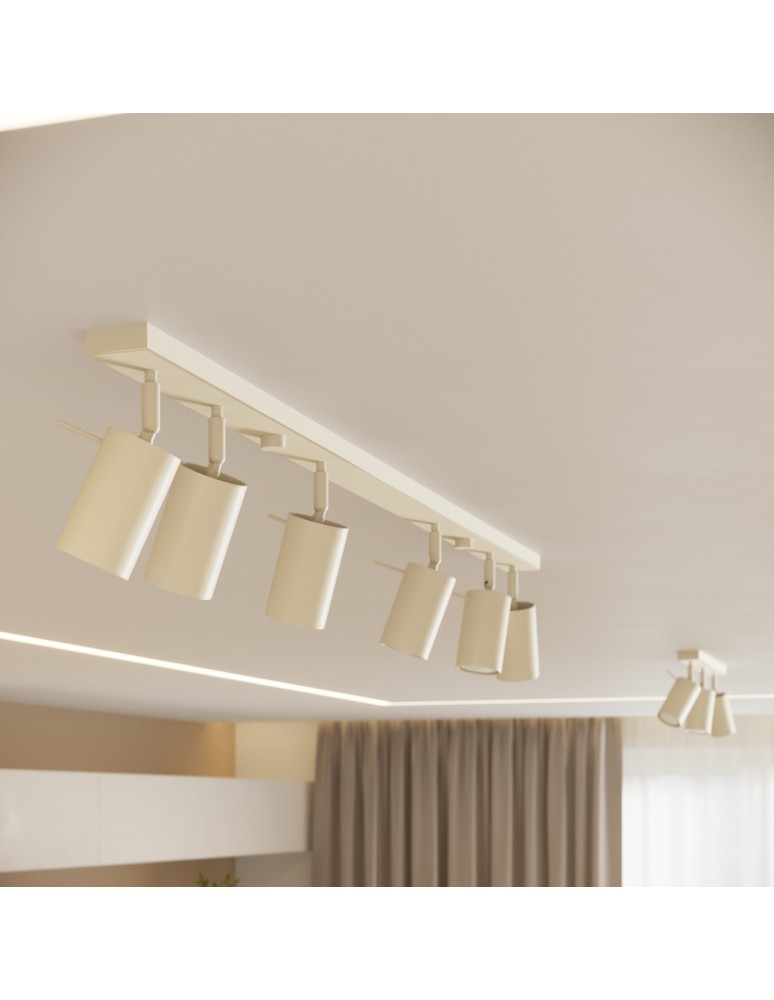 Adjustable wall lamps - Sollux Wall lamp RING beige SL.1494 - product kolory-swiatla.pl 10