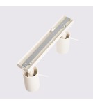Adjustable ceiling lamps - spots - Sollux Plafond RING 2 beige SL.1495 - product 4