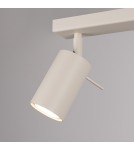 Adjustable ceiling lamps - spots - Sollux Plafond RING 2 beige SL.1495 - product 6