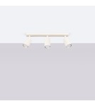 Adjustable ceiling lamps - spots - Sollux Plafond RING 3L beige SL.1496 - product 2