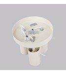 Adjustable ceiling lamps - spots - Sollux Plafond RING 3P beige SL.1497 - product 4