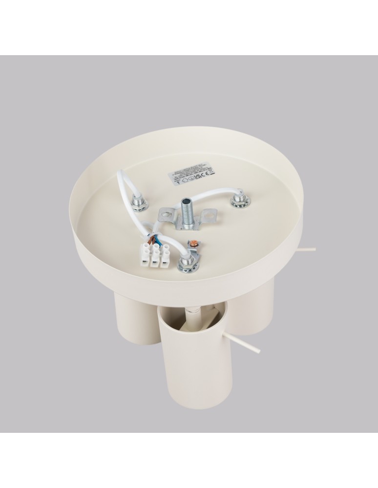 Adjustable ceiling lamps - spots - Sollux Plafond RING 3P beige SL.1497 - product kolory-swiatla.pl 4