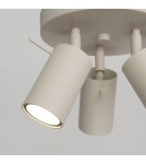 Adjustable ceiling lamps - spots - Sollux Plafond RING 3P beige SL.1497 - product 6