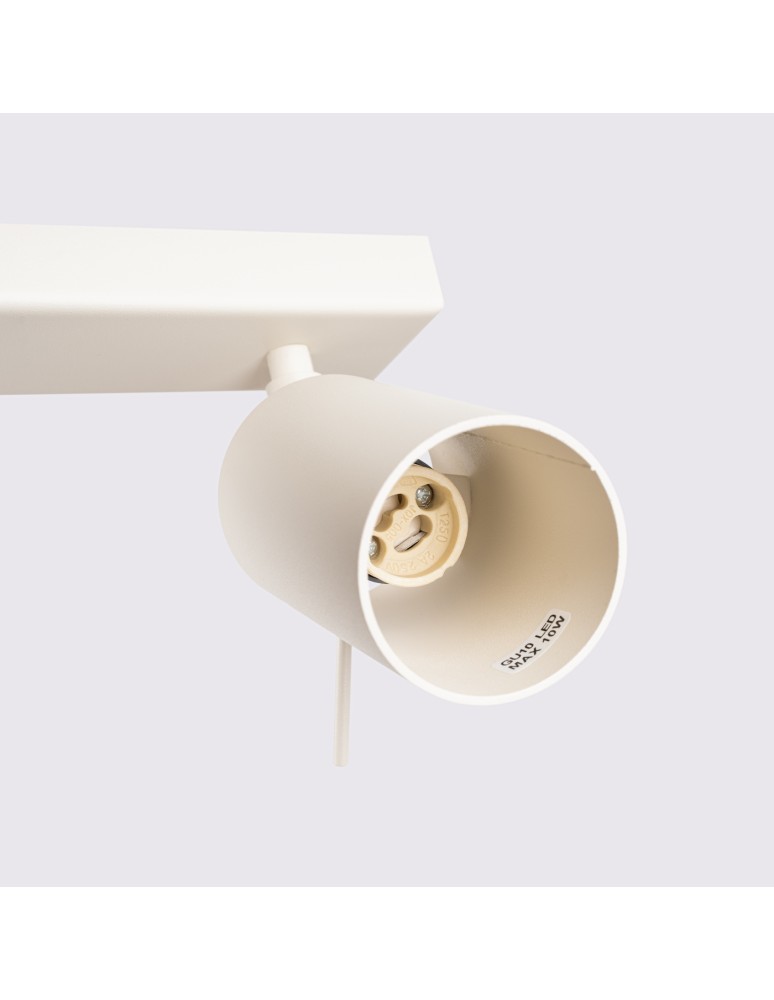 Adjustable ceiling lamps - spots - Sollux Plafond RING 4L beige SL.1498 - product kolory-swiatla.pl 5