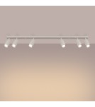 Adjustable ceiling lamps - spots - Sollux Plafond RING 6L beige SL.1499 - product 3