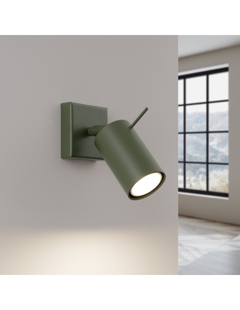 Adjustable wall lamps - Sollux Wall lamp RING green olive SL.1500 - product kolory-swiatla.pl 3