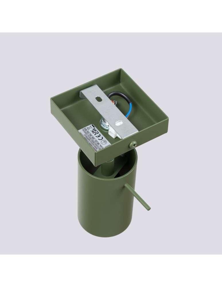 Adjustable wall lamps - Sollux Wall lamp RING green olive SL.1500 - product kolory-swiatla.pl 4