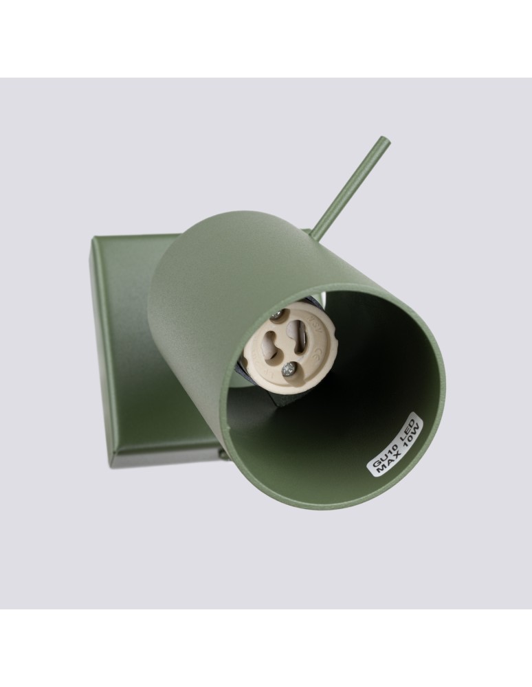 Adjustable wall lamps - Sollux Wall lamp RING green olive SL.1500 - product kolory-swiatla.pl 6