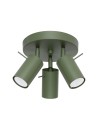 Sollux Plafond RING 3P olive green SL.1503