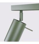 Adjustable ceiling lamps - spots - Sollux Plafond RING 6L olive green SL.1505 - product 8