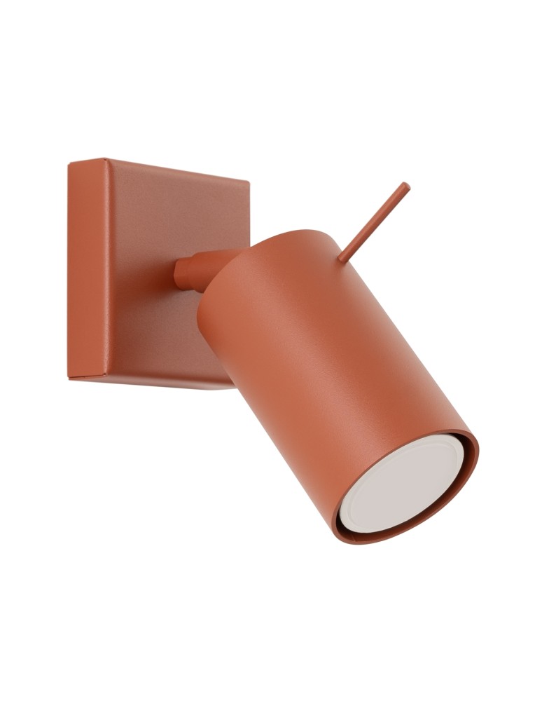 Adjustable wall lamps - Sollux Wall lamp RING ochre red SL.1506 - product kolory-swiatla.pl 1