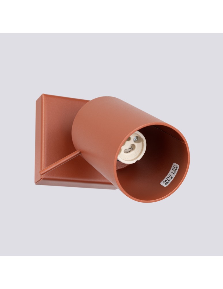 Adjustable wall lamps - Sollux Wall lamp RING ochre red SL.1506 - product kolory-swiatla.pl 4