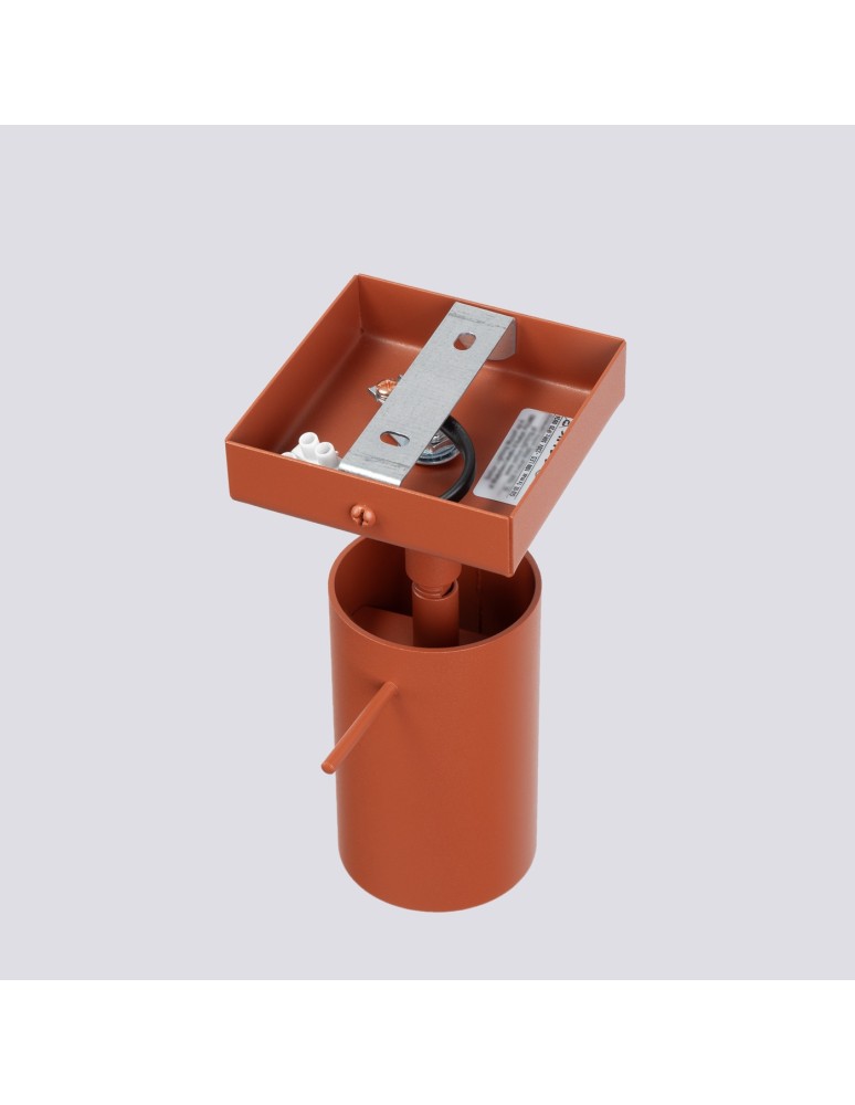 Adjustable wall lamps - Sollux Wall lamp RING ochre red SL.1506 - product kolory-swiatla.pl 6