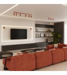 Adjustable wall lamps - Sollux Wall lamp RING ochre red SL.1506 - product 10