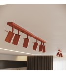 Adjustable wall lamps - Sollux Wall lamp RING ochre red SL.1506 - product 11