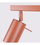 Adjustable ceiling lamps - spots - Sollux Plafond RING 3L ochre red SL.1508 - product 8