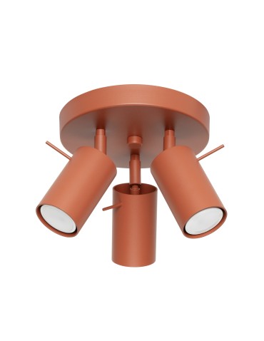 Sollux Plafond RING 3P ochre red SL.1509