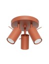 Sollux Plafond RING 3P ochre red SL.1509