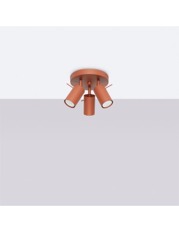 Sollux Plafon RING 3P ochra czerwona SL.1509 - produkt 2