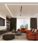 Adjustable ceiling lamps - spots - Sollux Plafond RING 3P ochre red SL.1509 - product 10