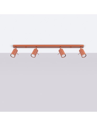 Sollux Plafond RING 4L ochre red SL.1510 - product 2