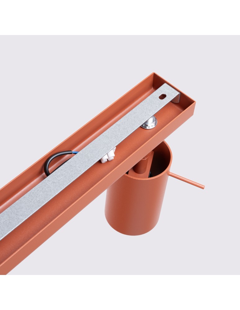 Adjustable ceiling lamps - spots - Sollux Plafond RING 6L ochre red SL.1511 - product kolory-swiatla.pl 4