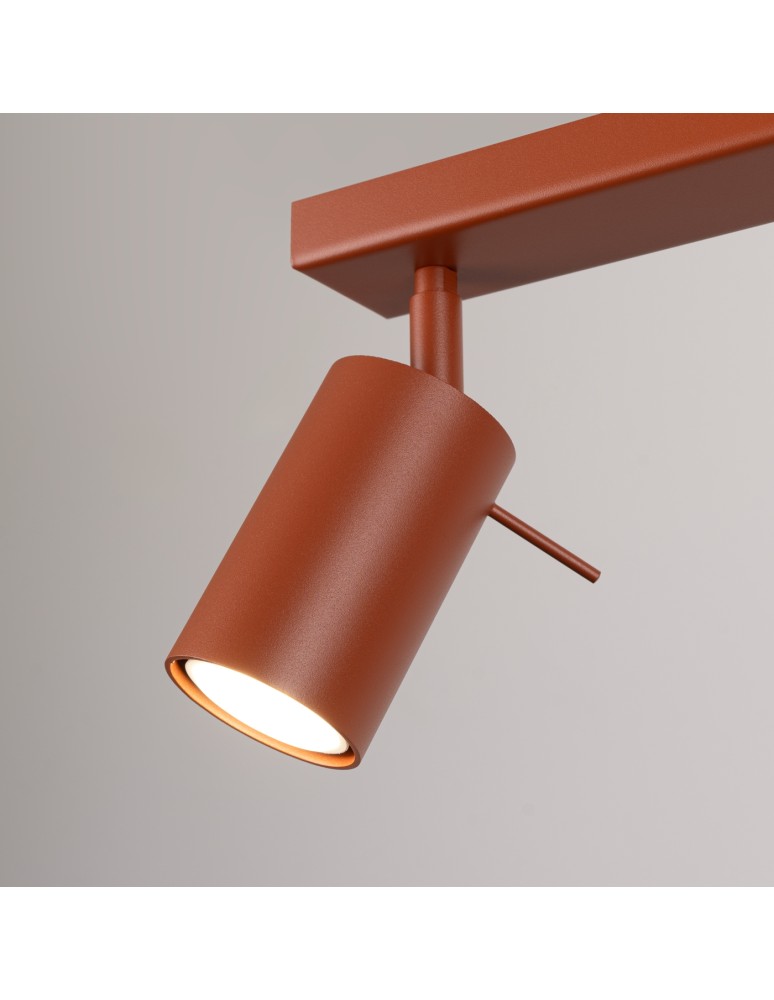 Adjustable ceiling lamps - spots - Sollux Plafond RING 6L ochre red SL.1511 - product kolory-swiatla.pl 6