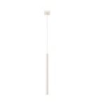 Pendant tube lamps - Sollux PASTELO 1 pendant lamp beige SL.1512 - product 1