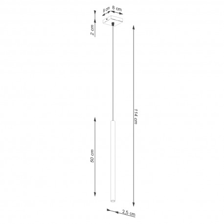 Sollux Lampa wisząca PASTELO 1 beżowa SL.1512