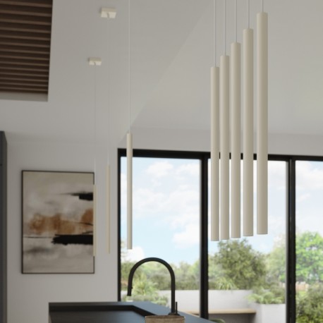 Sollux Lampa wisząca PASTELO 1 beżowa SL.1512