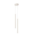 Pendant tube lamps - Sollux PASTELO 2 pendant lamp beige SL.1513 - product 1