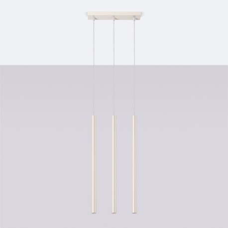 Sollux Lampa wisząca PASTELO 3 beżowa SL.1514