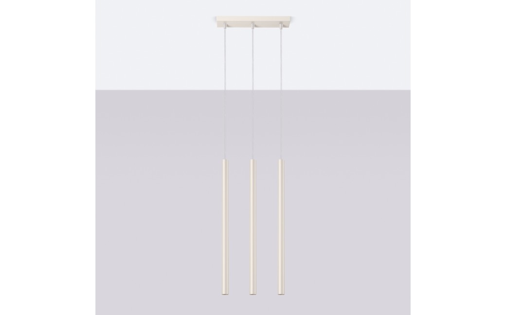 Sollux Lampa wisząca PASTELO 3 beżowa SL.1514