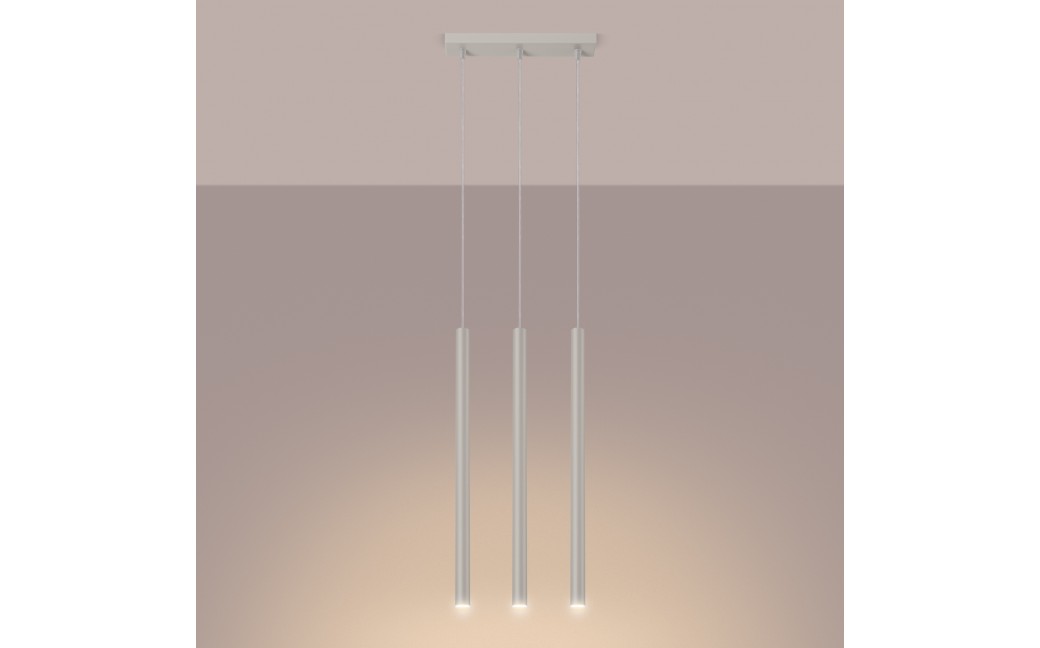 Sollux Lampa wisząca PASTELO 3 beżowa SL.1514