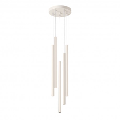 Sollux Lampa wisząca PASTELO 5P beżowa SL.1516