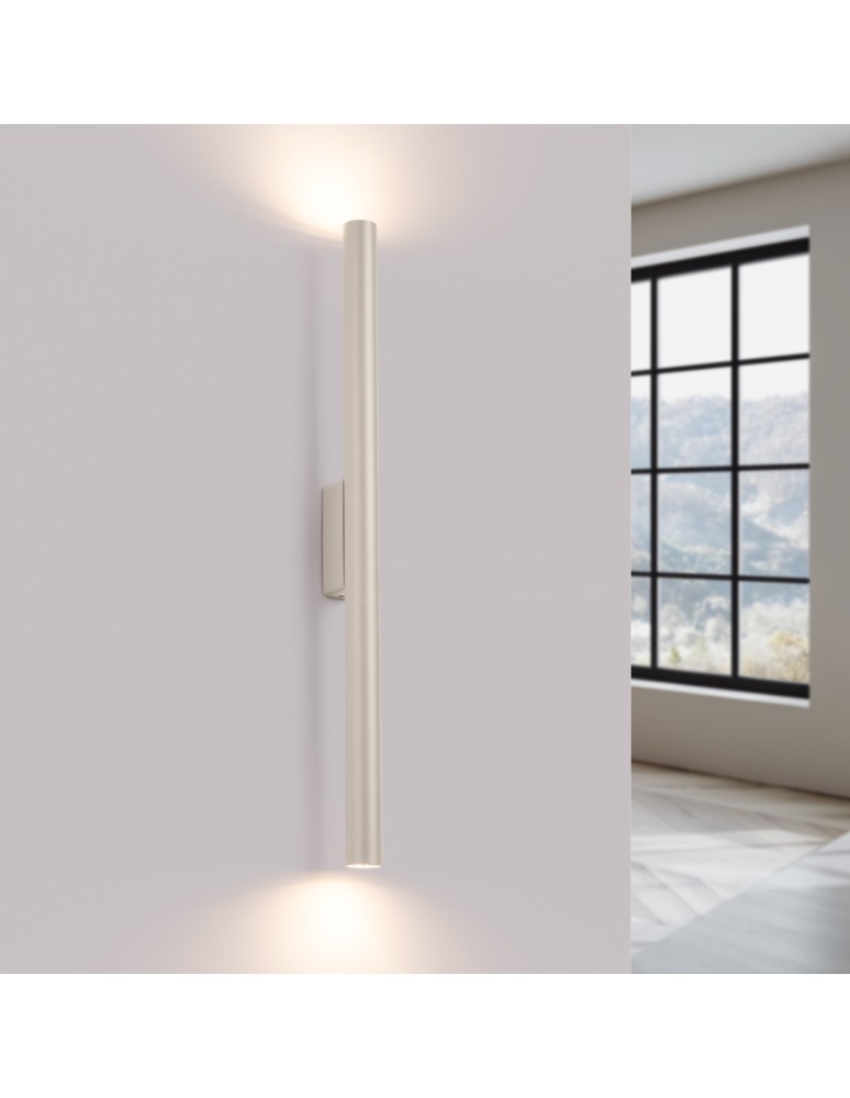Tube wall lamps - Sollux Wall lamp PASTELO 2 beige SL.1517 - product kolory-swiatla.pl 3