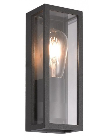 SU-MA Porto 1xE27 Black Wall lamp M1976