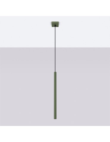 Sollux Lampa wisząca PASTELO 1 zielona oliwka SL.1518 - produkt 2